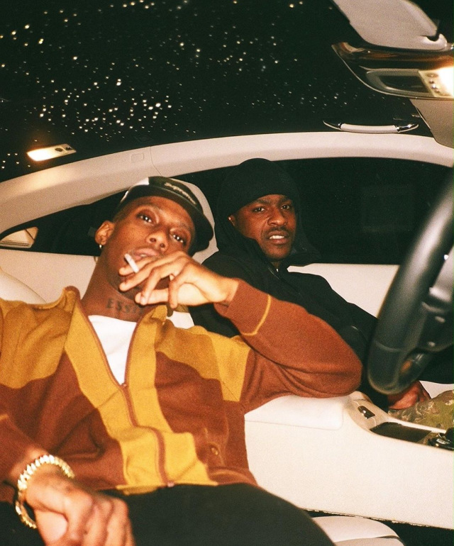 Octavian dan Skepta . Foto: Instagram/octavianessie