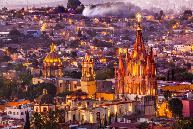 Ilustrasi kota San Miguel de Allende, Meksiko  Foto: Shutter stock 