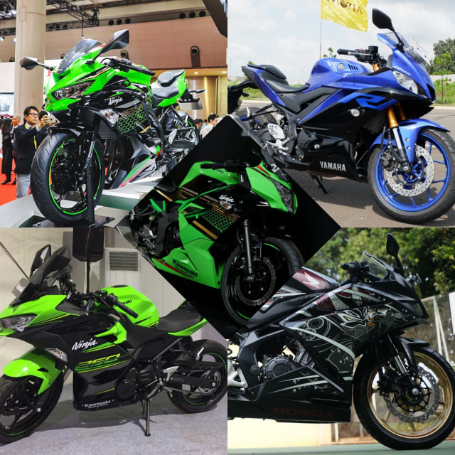 Motor sport full fairing 250 cc Foto: kumparan