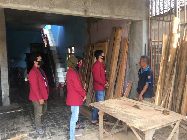 Sosialisasi K3 di UMKM Mebel (7/9/20)