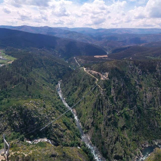 516 Arouca, Jembatan gantung di Portugal Foto: Instagram Notour Away