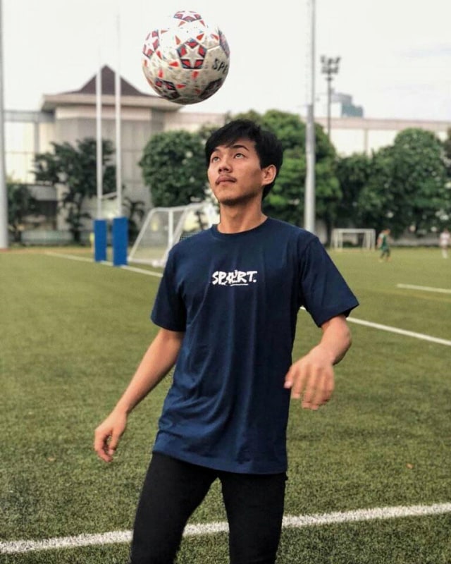 Eks pemain Timnas U-19 Indonesia 2017-2018, Muhammad Iqbal. Foto: Facebook/@Muhammad Iqbal