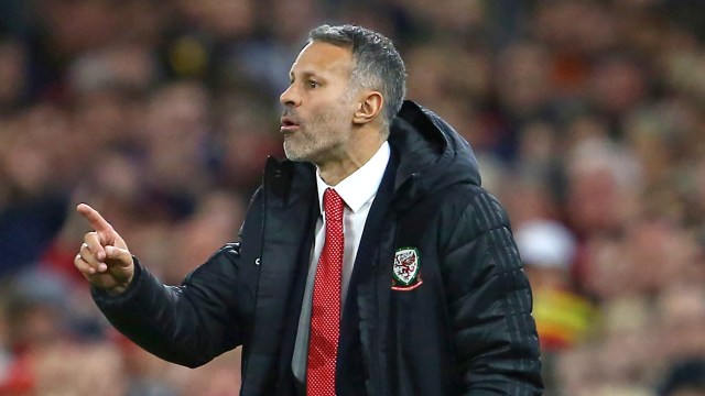 Pelatih Timnas Wales Ryan Giggs. Foto: GEOFF CADDICK / AFP