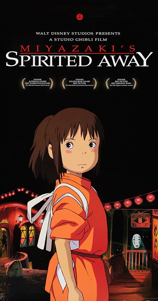 Poster Spirited Away. Foto: IMDb