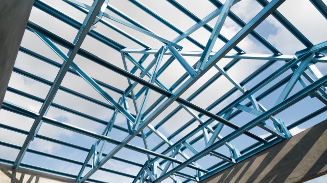 Ilustrasi Rangka Baja Ringan. Foto: Shutterstock