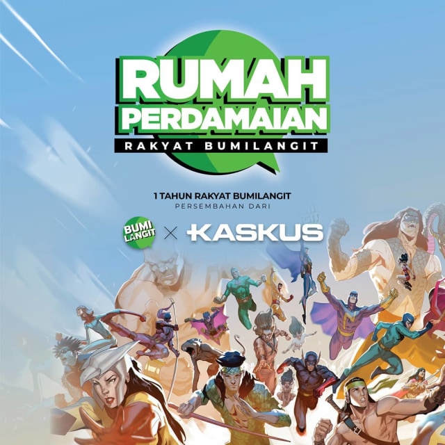 Rakyat Bumilangit Punya Forum Diskusi. Foto: Instagram/@bumilangitofficial