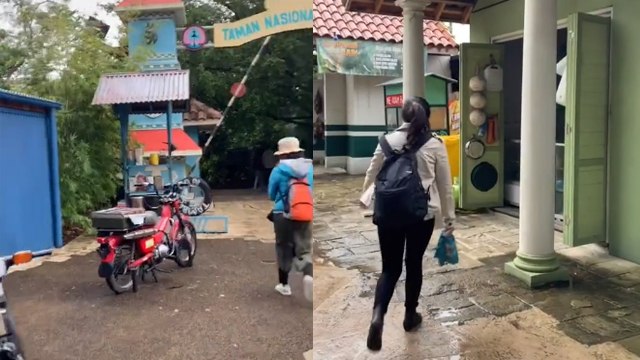 Replika Kampung Indonesia di Australia. (Foto: @rapuncila/TikTok)