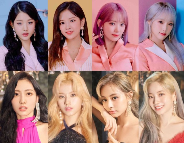 TWICE dan IZ*ONE. Foto: Dok. Kpopthing