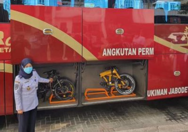 Bus JR Connexion khusus pesepeda. Foto: dok. BPTJ