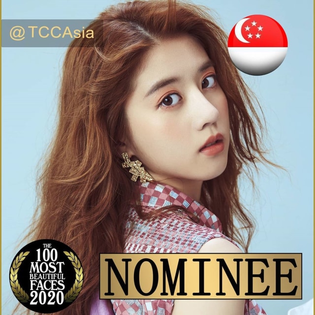 Potret Eleanor Lee, artis Singapura pertama yang masuk nominasi wajah cantik Asia 2020. Dok: Instagram/ @eleanorleex