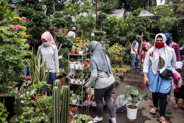 Pasar Bunga Splendid Kota Malang.. Foto: Ben