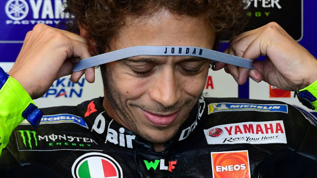 Pebalap MotoGP, Valentino Rossi. Foto: JENNIFER LORENZINI/REUTERS