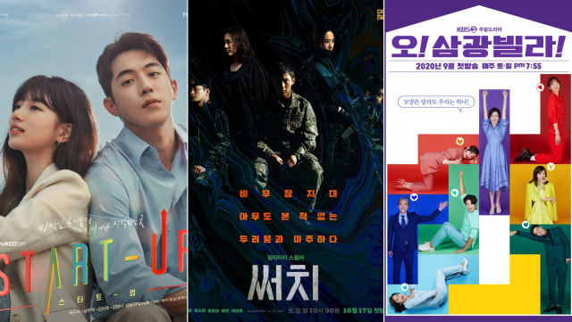 Drama Korea Paling dicari Netizen. Foto: tvN, OCN, KBS