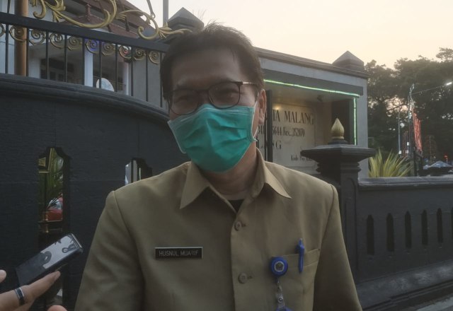 Juru Bicara Satgas COVID-19 Kota Malang, Husnul Muarif. Foto: Ulul Azmy