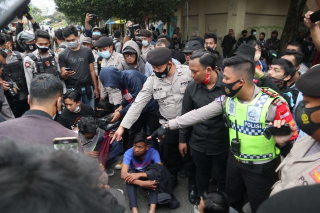 15 Pelajar Diamankan. Foto: Ben