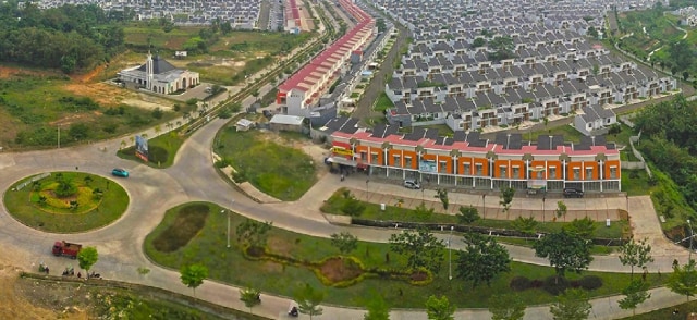 Kawasan Permukiman Citra Maja Raya sebagai pendukung ketersediaan sumber daya manusia lokal dan aktivitas ekonomi kreatif di dalamnya. (Dok. Citra Maja Raya)