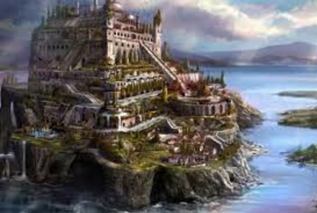 Ilustrasi istana jin (Foto: Republika)