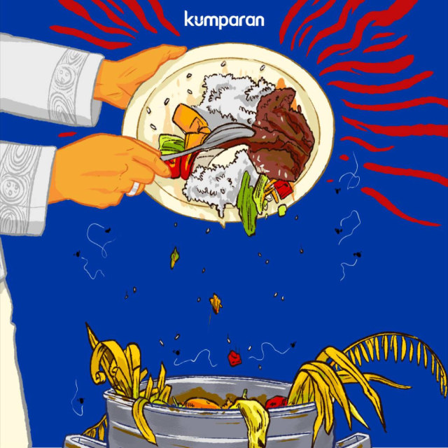 Ilustrasi sampah makanan. Foto: Maulana Saputra/kumparan