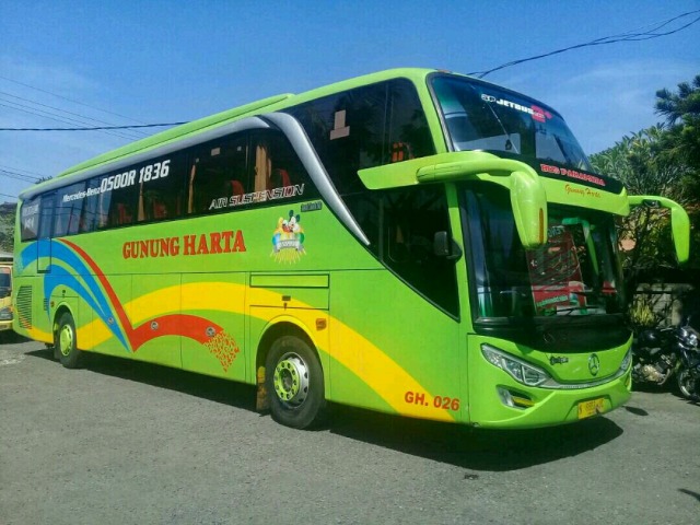 Bus Gunung Harta. Foto: dok. PO Gunung Harta