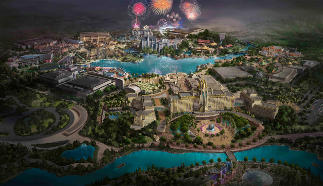 Ilustrasi Universal Studios di Beijing Foto: Universal Studio