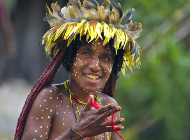 Ilustrasi suku di Papua Nugini. Foto: Shutter Stock