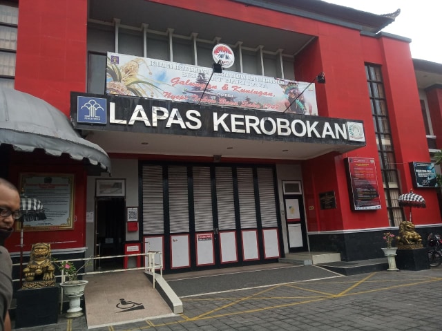 Suasana di Lapas Kerobokan, Denpasar, Bali yang diterpa kasus positif corona - WIB