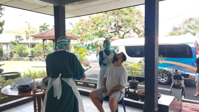 Tes swab di Lapas Kerobokan - WIB