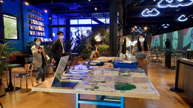 Cafe robot di Korea Selatan. Foto: Khiththati/acehkini
