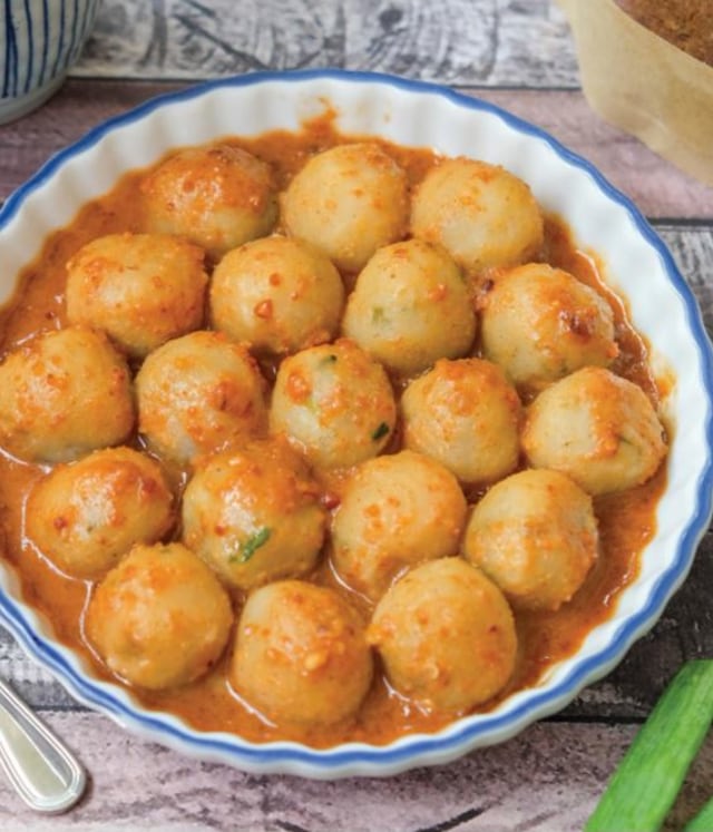 Cilok Teri Medan, Foto: 100 Resep Keluarga Nusantara ala Dapur Susie