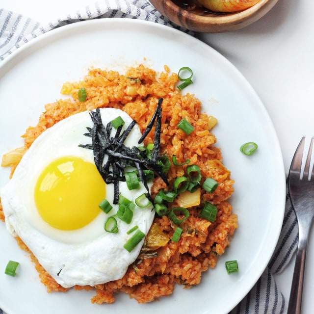 Bokkeumbap atau Nasi Goreng Korea. Foto: Dok. Couple Eats Food
