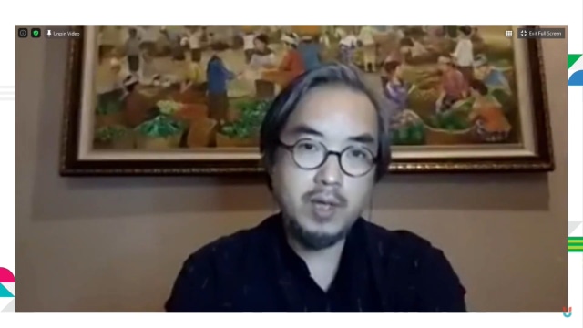 Direktur Utama SMESCO Leonard Theosabrata pada Festival UMKM kumparan di Jakarta, Senin (26/10). Foto: kumparan