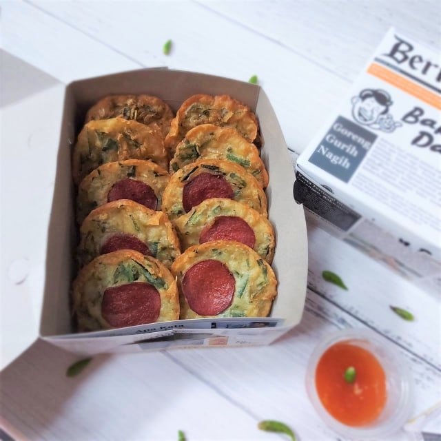 Bakwan pepperoni ala Bakwan Day Foto: Azalia Amadea/Kumparan