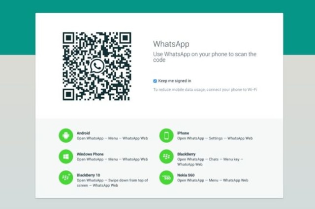 Whatsapp web. Foto: Urbandigital