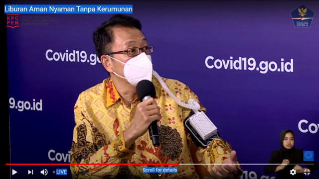 Penyintas COVID-19 dan Motivator, Tung Desem Waringin. Foto: Covid19.go.id