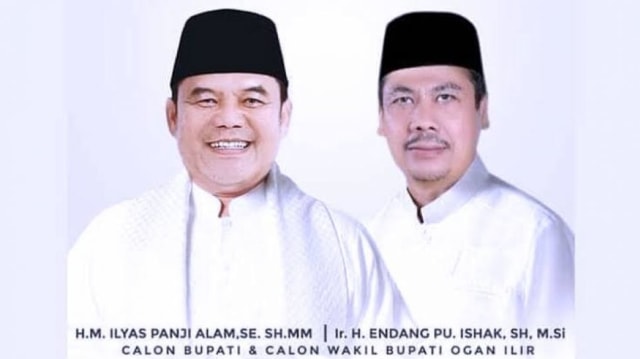 Mahkamah Agung mengabulkan permohonan Paslon bupati-wakil bupati petahana di Ogan Ilir, Ilyas Panji Alam-Endang PU Ishak. (foto: istimewa)