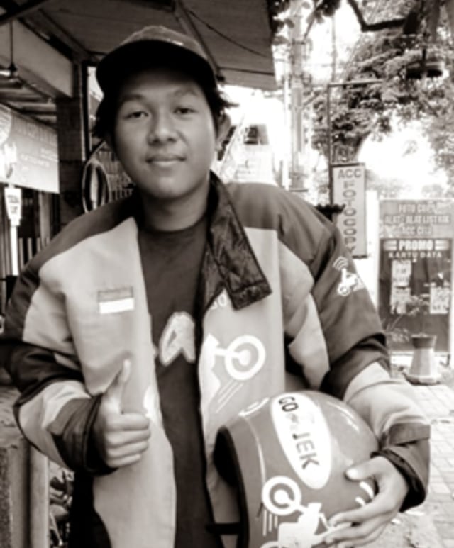 Ahmad Rizky, salah satu mahasiswa di Universitas PGRI Yogyakarta.