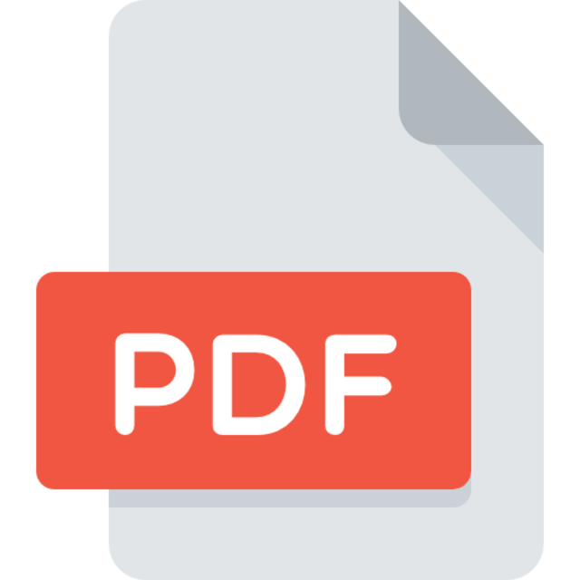 Ilustrasi file dengan format PDF. Foto: Dok. Flaticon