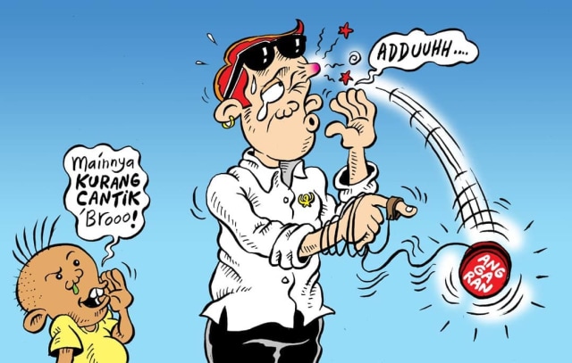 Kartun karya Muhammad Misrad . Foto: Instagram @micecartoon.co.id