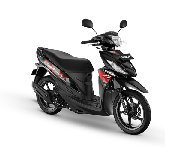 Suzuki Address FI mendapat pembaruan warna dan ban tubeless. #kumparanOTO Foto: dok. SIS