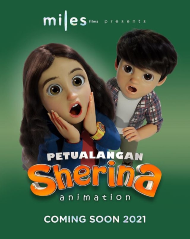 Petualangan Sherina versi animasi. Foto: Instagram/milesfilms