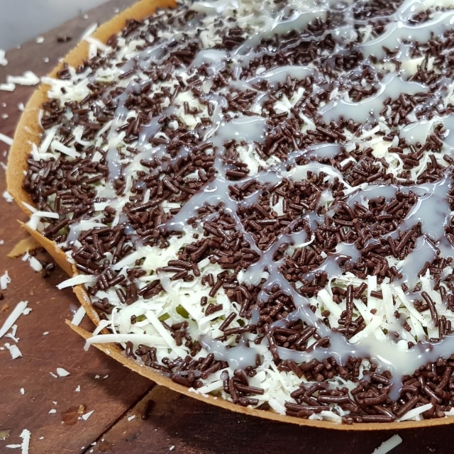 Ilustrasi martabak cokelat keju. Foto: Shutter Stock