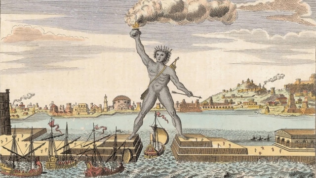 Patung Colossus di Rhodes | Wikimedia Commons