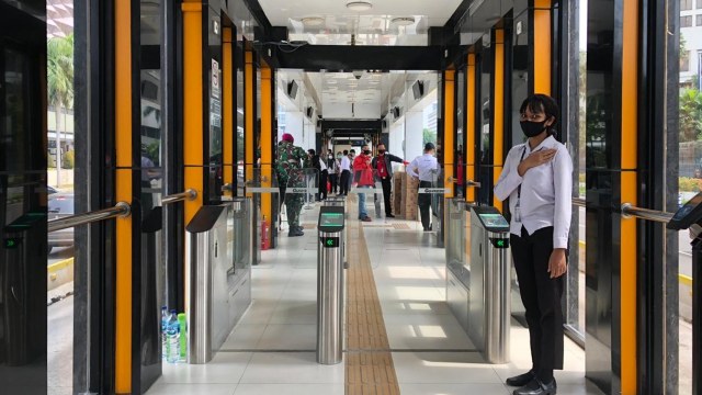 Desain baru halte Transjakarta. Foto: Transjakarta