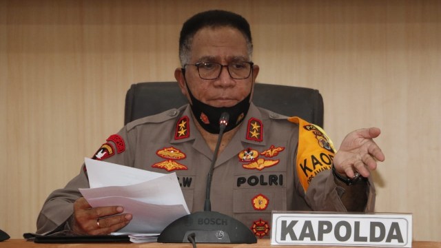Kapolda Papua, Irjen Pol Paulus Waterpauw.