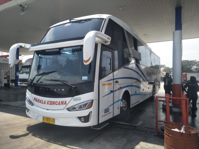 Bus baru PO Pahala Kencana. Foto: dok. Pahala Kencana