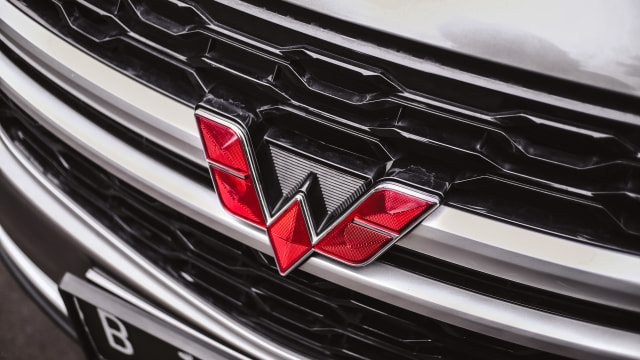 Logo Wuling. Foto: Bangkit Jaya Putra/kumparan