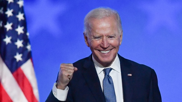 Calon presiden dari Partai Demokrat AS Joe Biden. Foto: ANGELA  WEISS / AFP