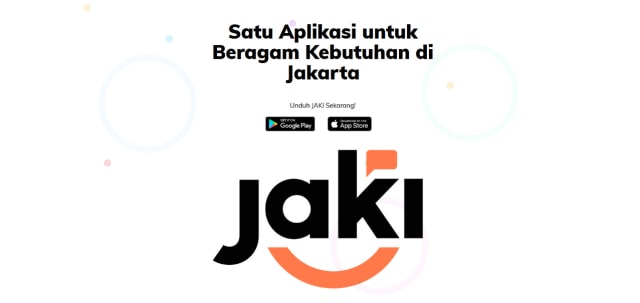 Aplikasi JAKI. Foto: JAKI