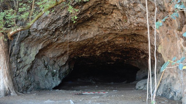 Lokasi penemuan tengkorak anak berusia 8.000 tahun.  Foto: Australian National University