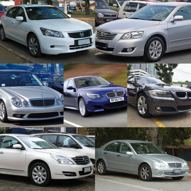 Pilihan mobil bekas sedan mewah. Foto: dok. wikimedia